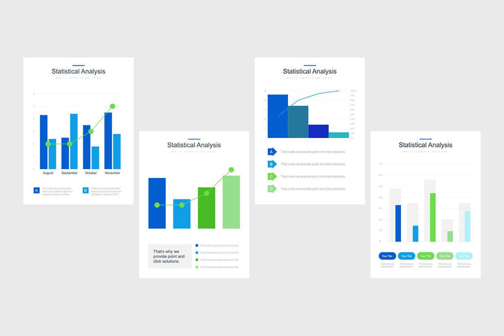 Portrait Bar Charts-PowerPoint Template, Keynote Template, Google Slides Template PPT Infographics -Slidequest