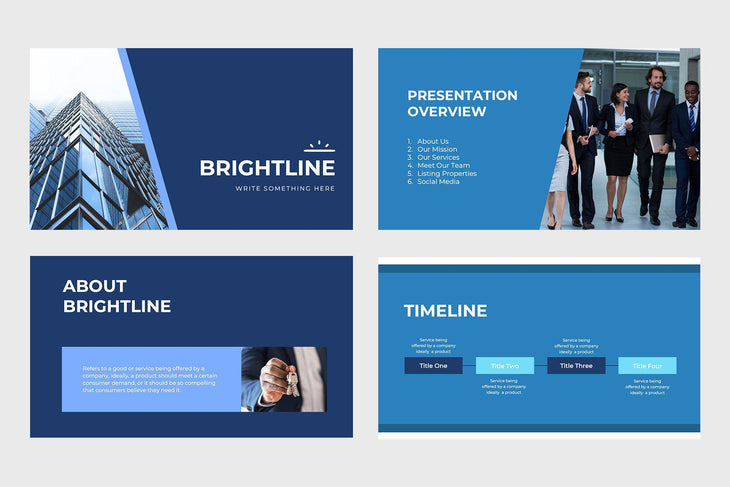 Brightline Real Estate PowerPoint Template-PowerPoint Template, Keynote Template, Google Slides Template PPT Infographics -Slidequest