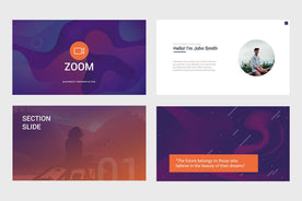 Zoom Webinar PowerPoint Template-PowerPoint Template, Keynote Template, Google Slides Template PPT Infographics -Slidequest