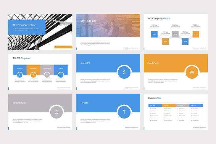 Next PowerPoint Template - TheSlideQuest