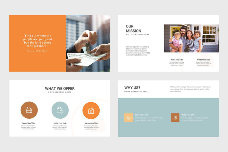 Brook Co Real Estate PowerPoint Template-PowerPoint Template, Keynote Template, Google Slides Template PPT Infographics -Slidequest