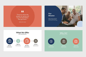 Five Stars Real Estate PowerPoint Template-PowerPoint Template, Keynote Template, Google Slides Template PPT Infographics -Slidequest