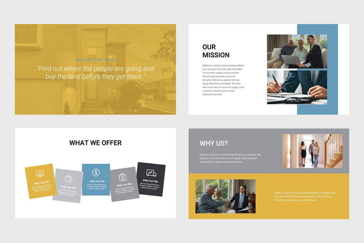 Paramount Real Estate PowerPoint Template-PowerPoint Template, Keynote Template, Google Slides Template PPT Infographics -Slidequest
