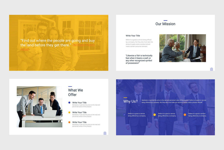 Smart Property Real Estate PowerPoint Template-PowerPoint Template, Keynote Template, Google Slides Template PPT Infographics -Slidequest