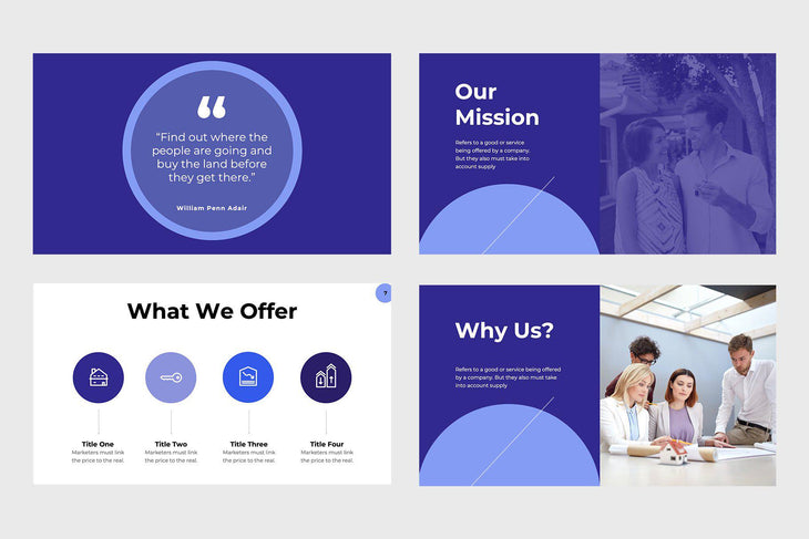 Stellar Group Real Estate PowerPoint Template-PowerPoint Template, Keynote Template, Google Slides Template PPT Infographics -Slidequest