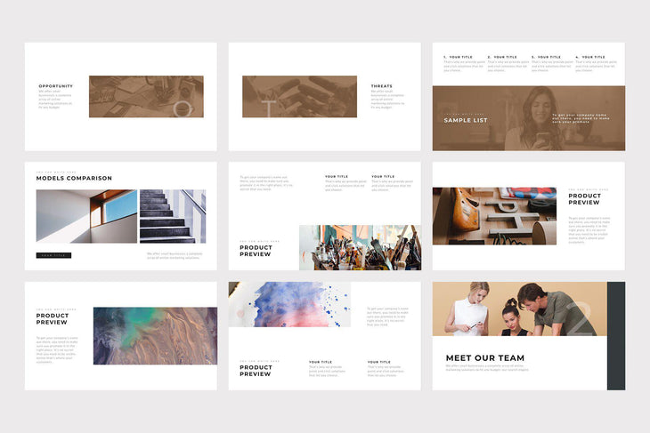 Grace Minimal PowerPoint Template - TheSlideQuest
