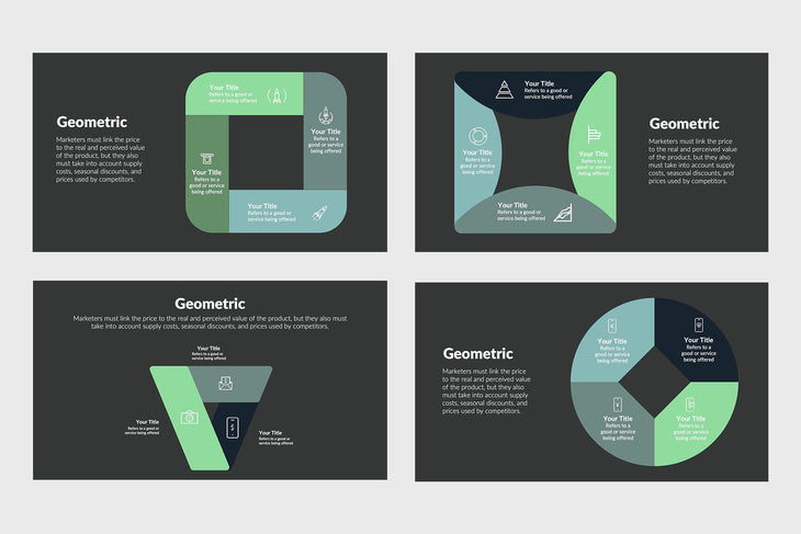 Geometric Infographics Template-PowerPoint Template, Keynote Template, Google Slides Template PPT Infographics -Slidequest