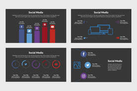 Social Media Infographics Template-PowerPoint Template, Keynote Template, Google Slides Template PPT Infographics -Slidequest