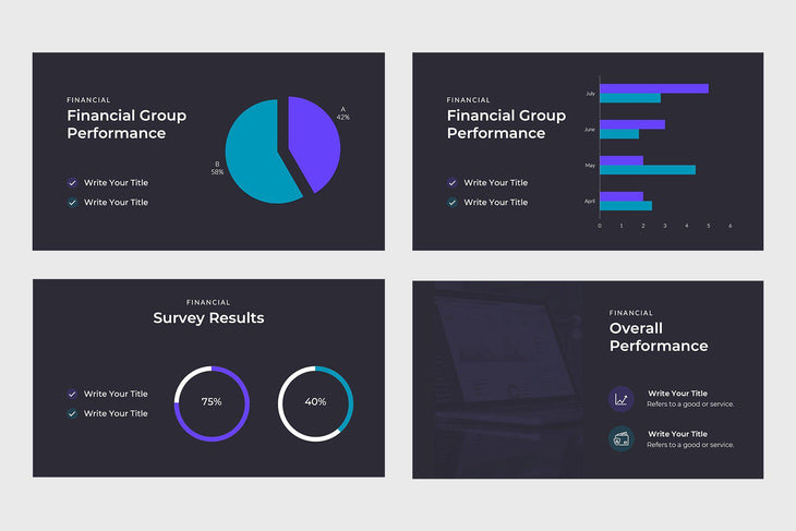 Flow Finance PowerPoint Template-PowerPoint Template, Keynote Template, Google Slides Template PPT Infographics -Slidequest