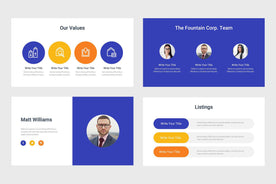 Fountain Corp Real Estate Google Slides-PowerPoint Template, Keynote Template, Google Slides Template PPT Infographics -Slidequest