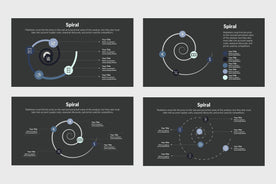 Spiral Infographics Template-PowerPoint Template, Keynote Template, Google Slides Template PPT Infographics -Slidequest