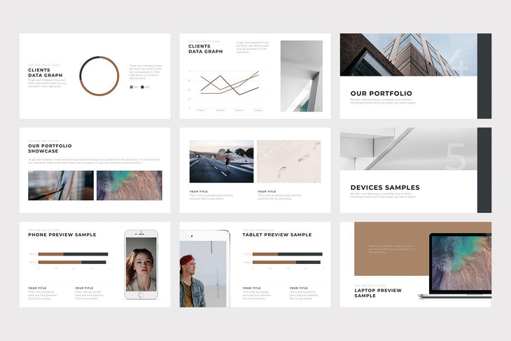 Grace Minimal PowerPoint Template - TheSlideQuest