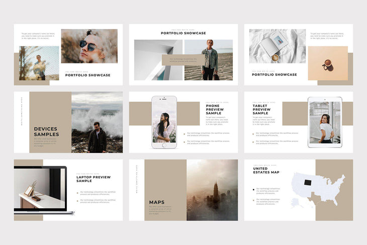 Boneti Minimalist PowerPoint Template - TheSlideQuest