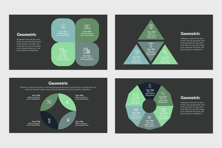 Geometric Infographics Template-PowerPoint Template, Keynote Template, Google Slides Template PPT Infographics -Slidequest