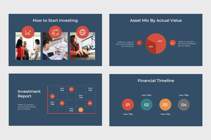 Financial Corp Finance PowerPoint Template-PowerPoint Template, Keynote Template, Google Slides Template PPT Infographics -Slidequest