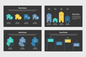 Real Estate Infographics-PowerPoint Template, Keynote Template, Google Slides Template PPT Infographics -Slidequest