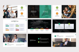 Highland Marketing Pitch Deck PowerPoint Template - TheSlideQuest