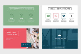 Rosewood Real Estate PowerPoint Template-PowerPoint Template, Keynote Template, Google Slides Template PPT Infographics -Slidequest
