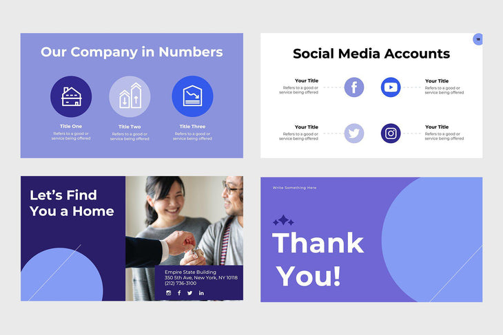 Stellar Group Real Estate PowerPoint Template-PowerPoint Template, Keynote Template, Google Slides Template PPT Infographics -Slidequest