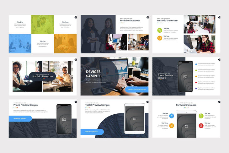 Squada PowerPoint Template - TheSlideQuest