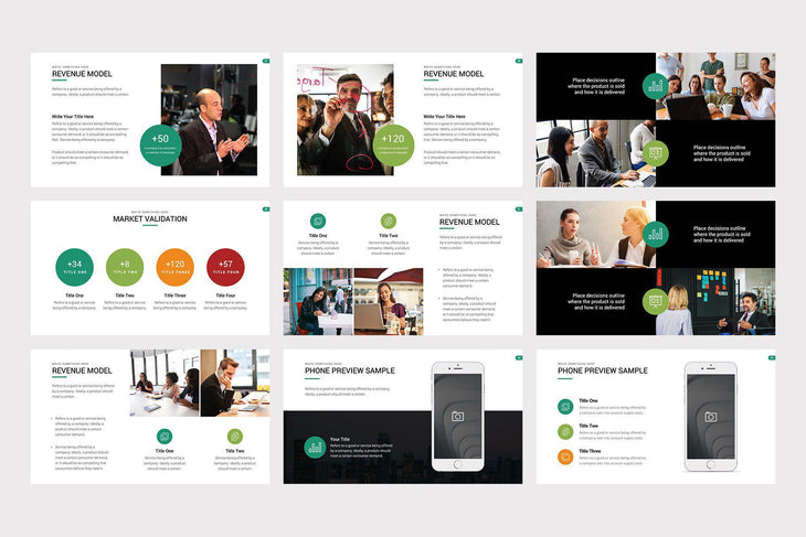 Highland Marketing Pitch Deck PowerPoint Template - TheSlideQuest