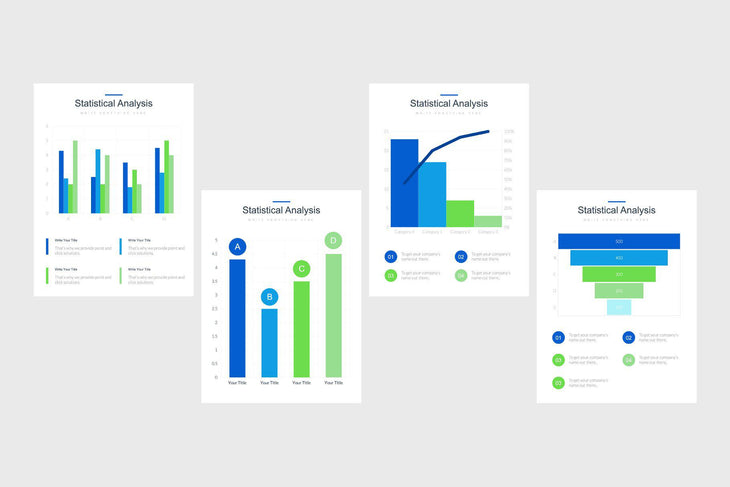 Portrait Bar Charts-PowerPoint Template, Keynote Template, Google Slides Template PPT Infographics -Slidequest