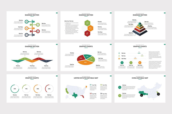 Highland Marketing Pitch Deck PowerPoint Template - TheSlideQuest