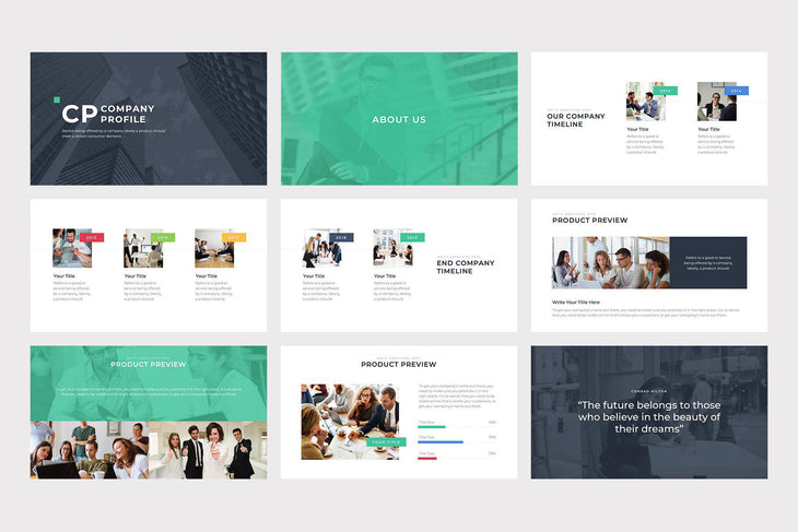 Company Profile PowerPoint Template-PowerPoint Template, Keynote Template, Google Slides Template PPT Infographics -Slidequest