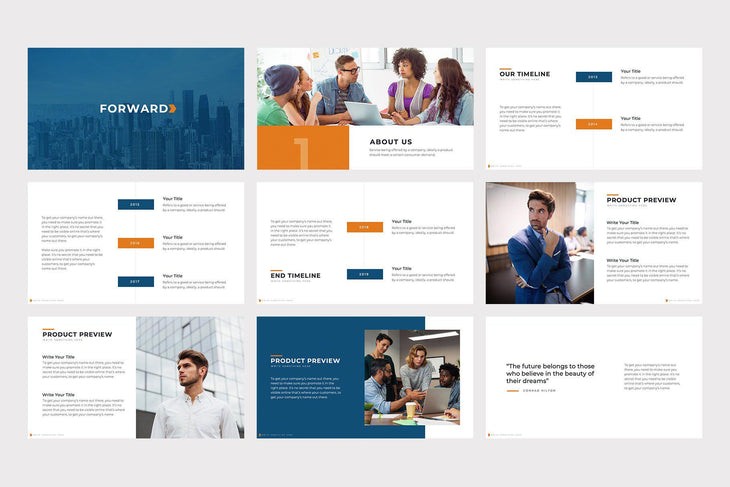 Forward Business PowerPoint Template-PowerPoint Template, Keynote Template, Google Slides Template PPT Infographics -Slidequest