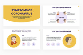 Symptoms of Coronavirus Presentation Template-PowerPoint Template, Keynote Template, Google Slides Template PPT Infographics -Slidequest