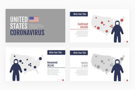 United States Coronavirus Presentation Template-PowerPoint Template, Keynote Template, Google Slides Template PPT Infographics -Slidequest
