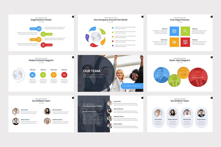 Squada PowerPoint Template - TheSlideQuest