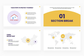 Symptoms of Coronavirus Presentation Template-PowerPoint Template, Keynote Template, Google Slides Template PPT Infographics -Slidequest