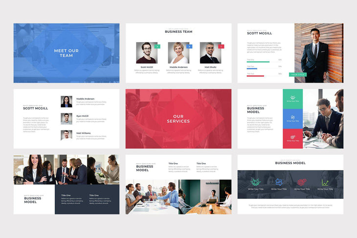 Company Profile PowerPoint Template-PowerPoint Template, Keynote Template, Google Slides Template PPT Infographics -Slidequest