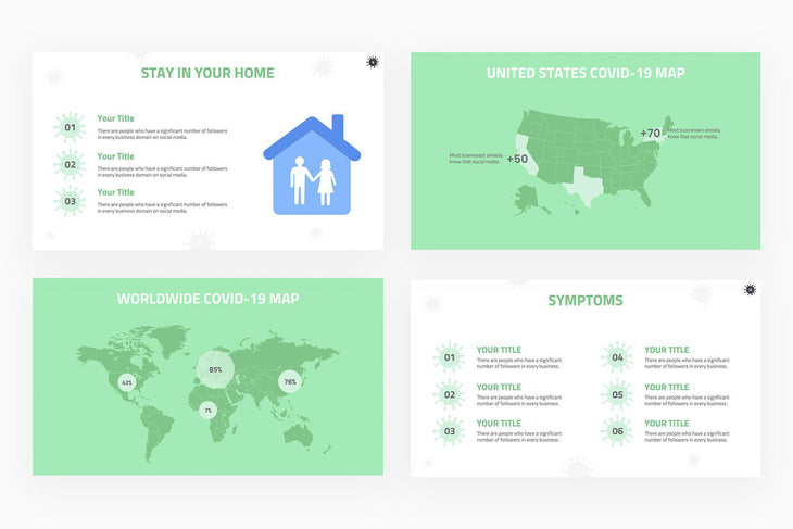 How Does the COVID 19 Spread Presentation Template-PowerPoint Template, Keynote Template, Google Slides Template PPT Infographics -Slidequest