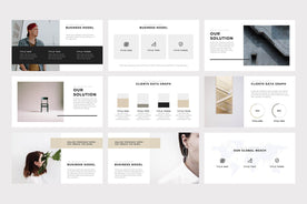 Brown Minimal PowerPoint Template - TheSlideQuest