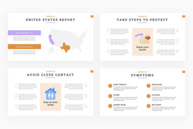 COVID 19 Symptoms Presentation Template-PowerPoint Template, Keynote Template, Google Slides Template PPT Infographics -Slidequest