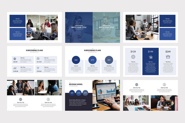 Walden PowerPoint Template - TheSlideQuest
