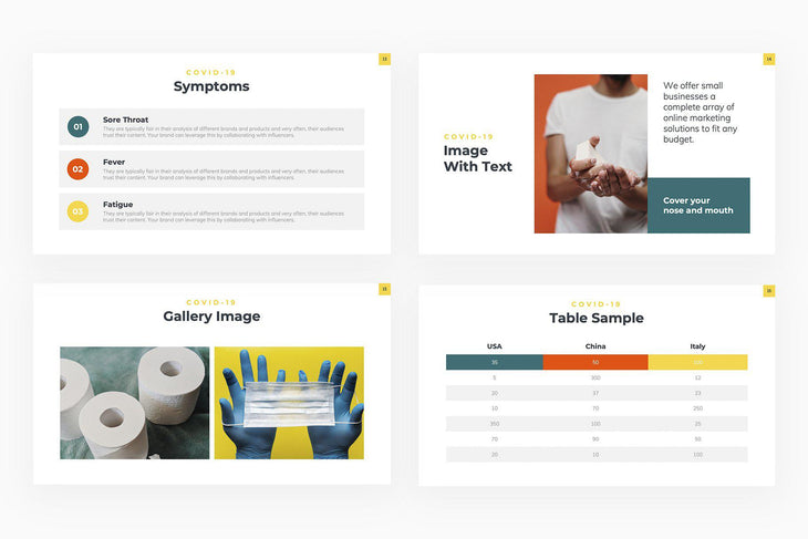 COVID 19 Dos and Donts Presentation Template-PowerPoint Template, Keynote Template, Google Slides Template PPT Infographics -Slidequest