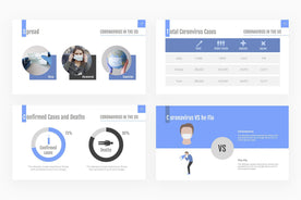 Coronavirus in the US Presentation Template-PowerPoint Template, Keynote Template, Google Slides Template PPT Infographics -Slidequest