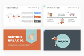 Spread of COVID-19 Presentation Template-PowerPoint Template, Keynote Template, Google Slides Template PPT Infographics -Slidequest