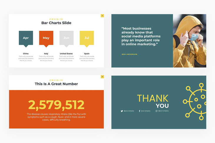 COVID 19 Dos and Donts Presentation Template-PowerPoint Template, Keynote Template, Google Slides Template PPT Infographics -Slidequest