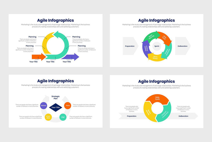 Agile Infographics Template PowerPoint Keynote Google Slides PPT KEY GS