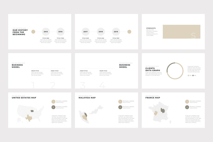 Grace Minimal PowerPoint Template - TheSlideQuest