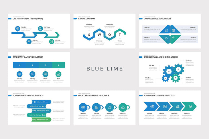 Skyline PowerPoint Template - TheSlideQuest