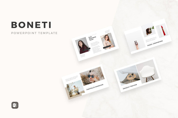 Boneti Minimalist PowerPoint Template-PowerPoint Template, Keynote Template, Google Slides Template PPT Infographics -Slidequest