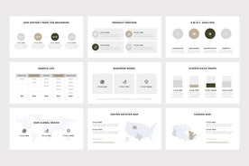 Brown Minimal PowerPoint Template - TheSlideQuest