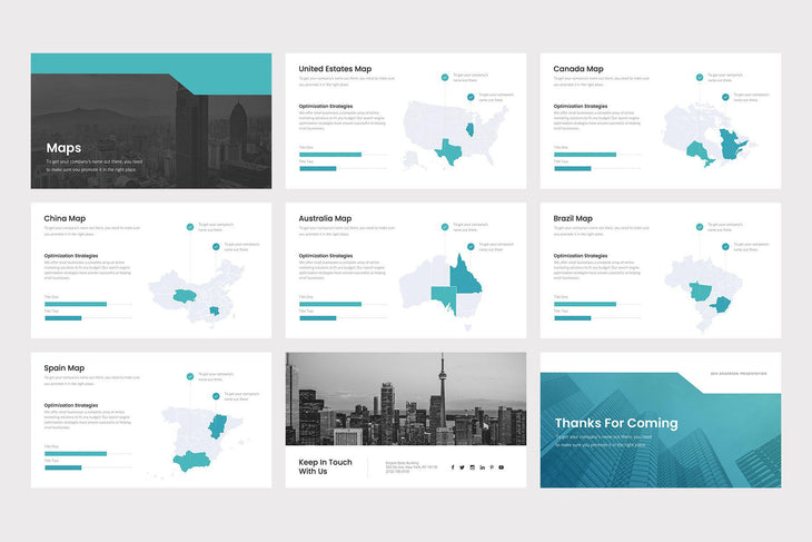 Bridgewater Business PowerPoint Template - TheSlideQuest