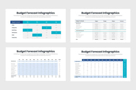 Budget Forecast Infographics-PowerPoint Template, Keynote Template, Google Slides Template PPT Infographics -Slidequest