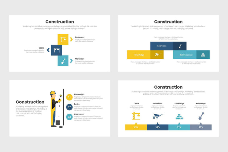 Construction-PowerPoint Template, Keynote Template, Google Slides Template PPT Infographics -Slidequest